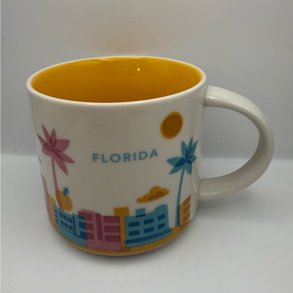 Starbucks Florida You Are Here YAH Coffee Mug Souvenir 14 oz 2015